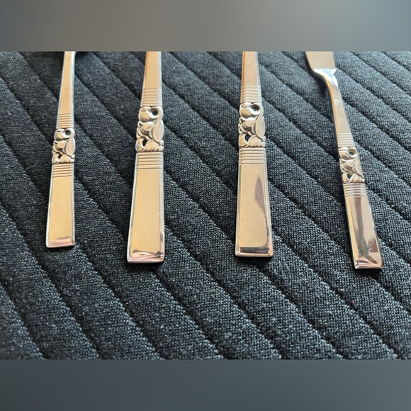 Oneida Community silver-plate serving Set: Morning Star pattern - Picture 4 of 4